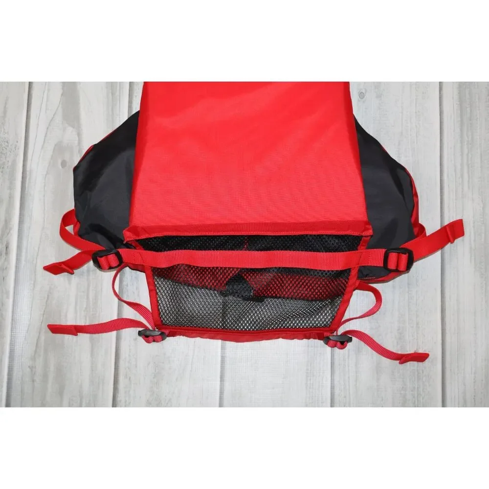 NEW Mustang Survival MS Solaris High Back Adult Kayak PFD Red Life Vest M/L